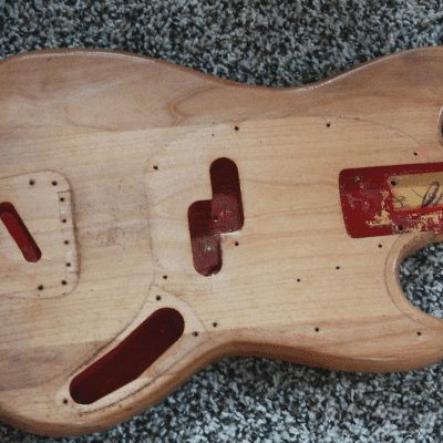Fender Mustang Bass Body (Refinished) 1966 - 1981