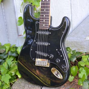 1999 Fender American Standard Stratocaster All Black image 5
