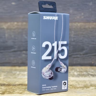 Shure SE215-CL Professional Sound Isolating Earphones High-Definition MicroDriver image 1