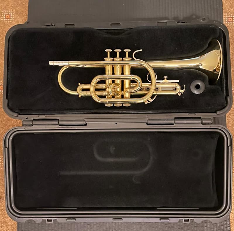 Cornet Selmer Bach CR300 2001/2002 + all accessories and extra mouth piece image 1