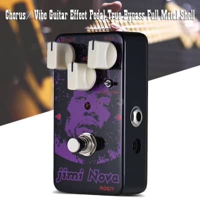 MOEN | AM-VB Jimi Nova | Vibe Vibrato or Chorus Hendrix Vibe Tones Guitar Effects Pedal image 3