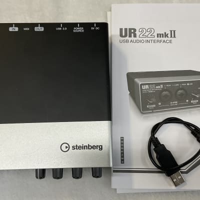 Steinberg UR22mkII USB 2.0 Audio Interface 2010s - Silver/Black image 5