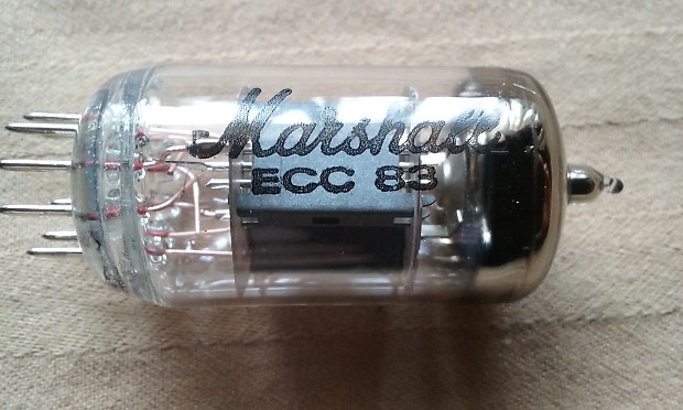 Marshall ECC83 12AX7 Preamp tube black ink