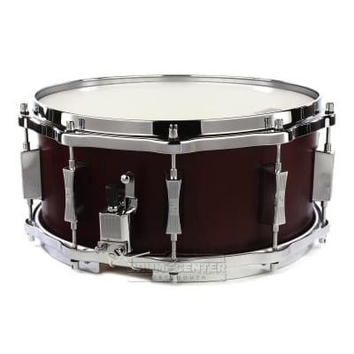 Sonor Phonic Reissue Beech Snare Drum 14x6.5 Mahogany image 2
