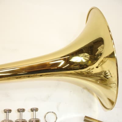 Levante LV-TB4955 Bb 3 Piston Valves Brass Trombone with Case and