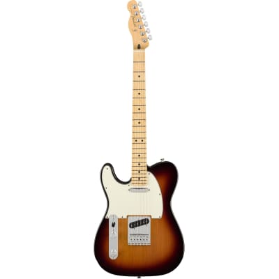 Fender Player Telecaster Left-Handed, Maple Fingerboard, 3-Color Sunburst image 3