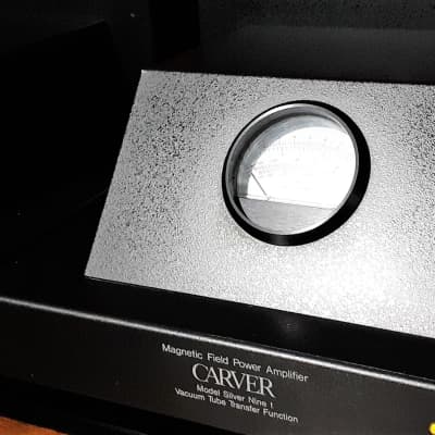 1989 Carver Model Silver Nine t Power Amplifier image 5