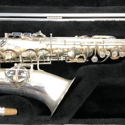 1922 Conn New Wonder Silver Plated Alto Saxophone Sax Gold Wash w