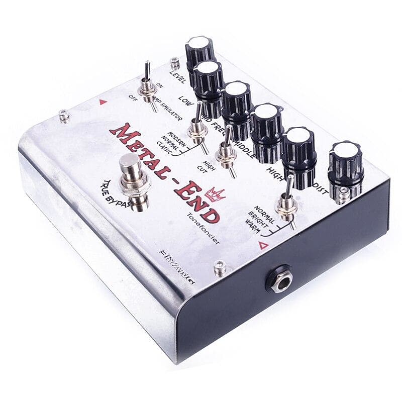 Biyang Tonefancier Metal End King Distortion Electric Guitar Effect Pedal True Bypass Design with Go image 1