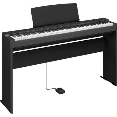 Yamaha P-225B 88-Key Weighted Action Digital Piano with GHC Action, Black image 6