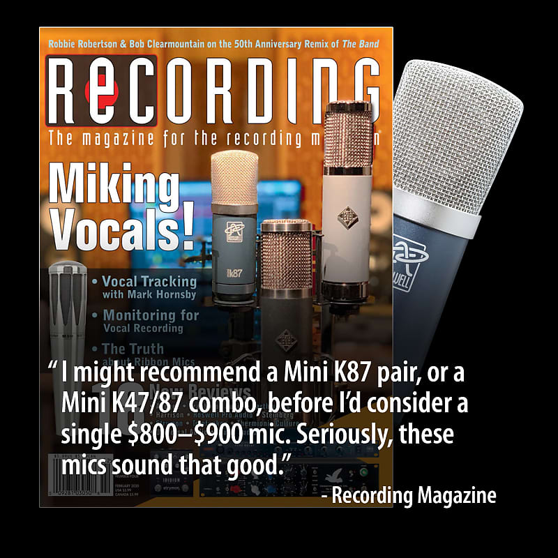 Roswell Pro Audio Mini K87 | Reverb