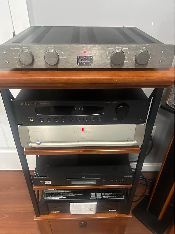 Krell KSL PRE AMP - BLACK  			