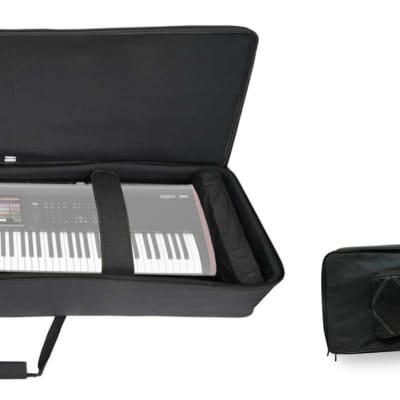 Rockville 88 Key Padded Rigid Durable Keyboard Gig Bag Case For Korg Kronos 88 image 1