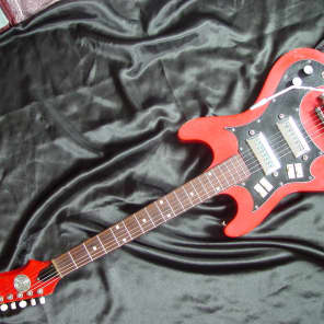 1960's Kay Truetone with Gibson made P-35/Kelvinator Pickups image 5