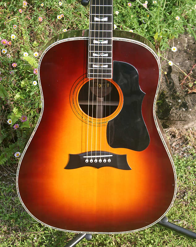 Morris MG-600 J45 style Circa 1980 Sunburst