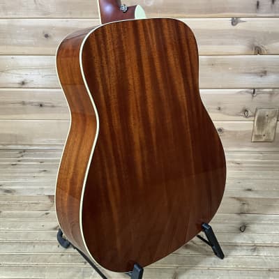 Yamaha FG-TA TransAcoustic Dreadnought Acoustic Electric Guitar - Brown Sunburst image 4