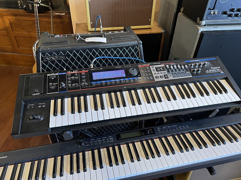 Roland Juno-Gi 61-Key Synthesizer 2010s - Black image 1