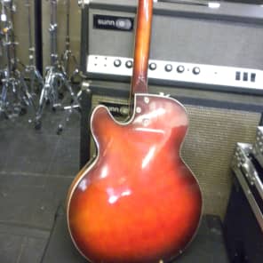 Harmony Rocket 1960,s Red archtop electric image 6