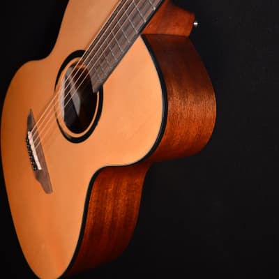 Luna Wabi Sabi Folk Satin Natural Solid Top Spruce  Acoustic Electric Guitar - Free Shipping! image 3