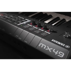 Yamaha MX49 49-Key USB/MIDI Controller Keyboard Synth Black image 4