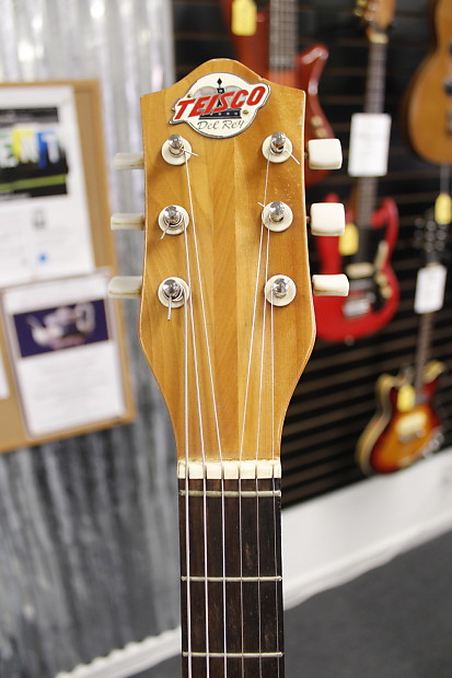 Vintage 1960's Teisco Del Rey EP-93T in Mocha Brown | Reverb