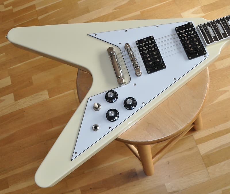 ESP EDWARDS FV-LTD VW Vintage White / Flying V Type / | Reverb Canada