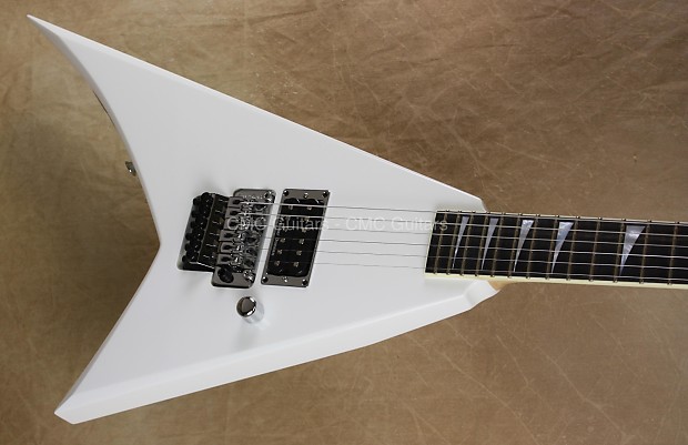 Jackson Custom Shop RR1H Randy Rhoads 2014 Snow White Reverse