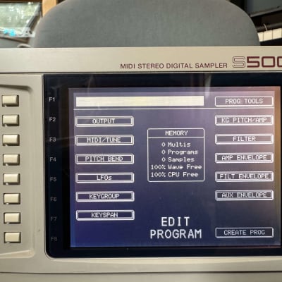 Akai S5000 MIDI Stereo Digital Sampler 1998 - w Hard drive