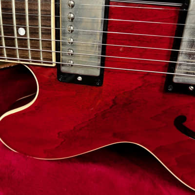 Gibson Gibson ES-335 Jun 2021 Sixties Dot USA Mint 2021 - Cherry Red image 17