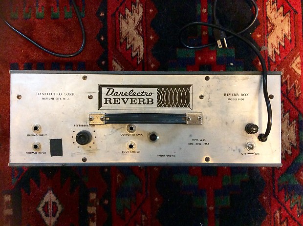Danelectro 9100 Vintage tube spring reverb unit