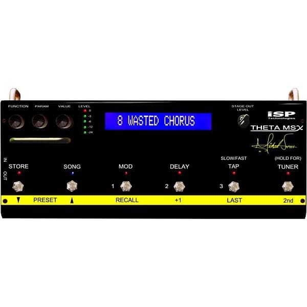 NEW! ISP Technologies Theta MSX Michael Sweet Preamp and Multi-effects Pedal