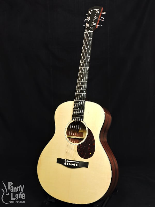 Eastman ACTG1 Solid Body Acoustic Travel Guitar with Gig Bag image 1
