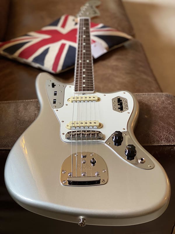 Fender Japan Limited Edition Jaguar FSR Inca Silver USA Reverb
