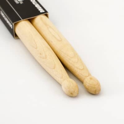 Omete 5A Drumsticks, Wood Tip, Maple, 3 PAIRS image 2