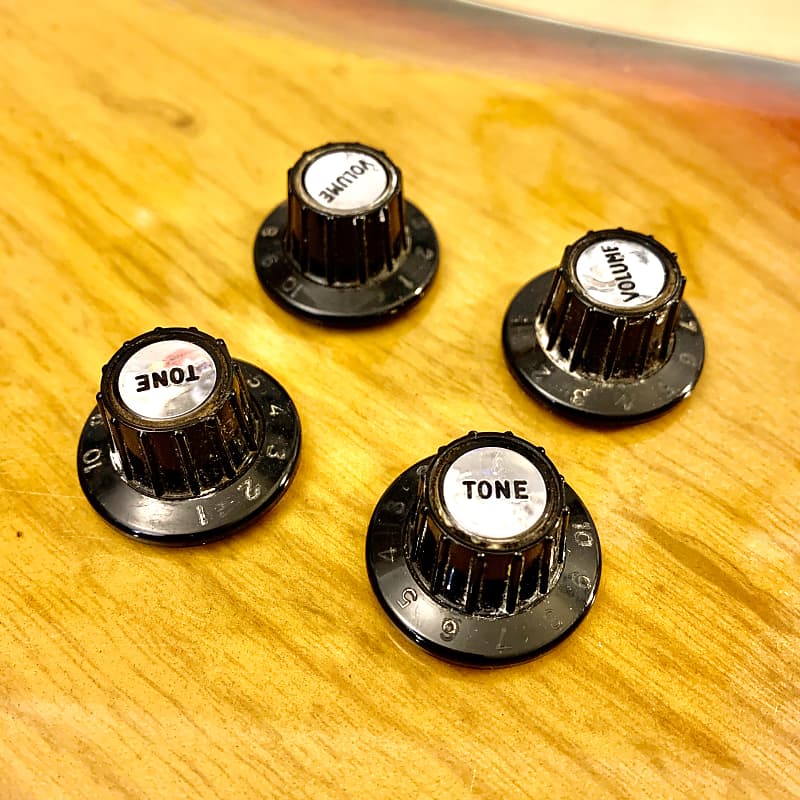 Hagstrom Volume/ tone knobs 1965 original vintage set Sweden Reverb