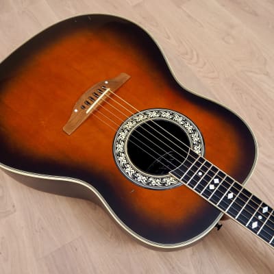 1973 Ovation Legend 1117-1 Vintage Acoustic Guitar USA-Made w/ Case, Deluxe  Balladeer | Reverb Norway