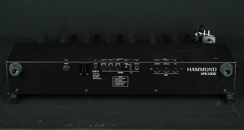 Used Hammond XPK-130G 13-note MIDI pedalboard with sound generator