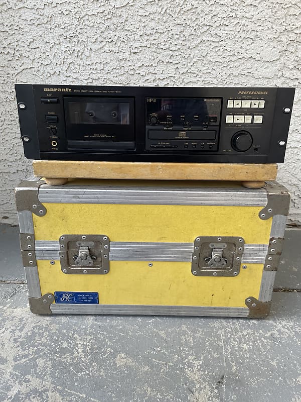 Marantz PMD-351/U1B Stereo Cassette / Compact Disc Player For Parts Or Repair  			