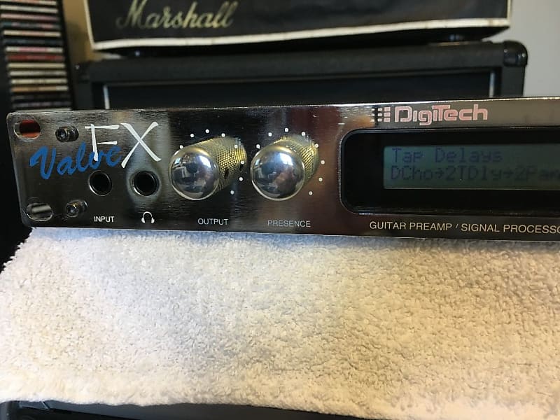 Vintage Digitech Valve FX Guitar Tube Preamp Multi-Effects