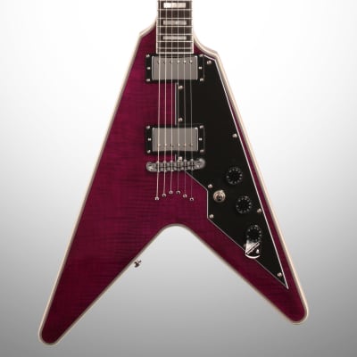 SCHECTER EX V 24 CTM FRT Black Turquoise (S/N:110615) (07/26) | Reverb