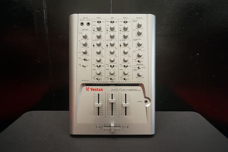 Vestax PCV-180 DJ 3 Channel Techno DnB Mixer Mixing Controller