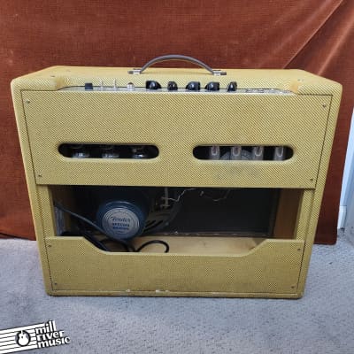 Fender '57 Twin-Amp Tweed Reissue 2009 40-Watt 2x12" Guitar Combo w/ Original over image 6