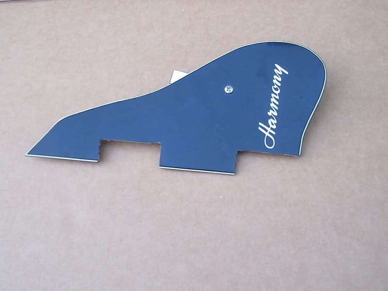 Vintage Original Harmony Guitar Pickguard With Bracket | Reverb