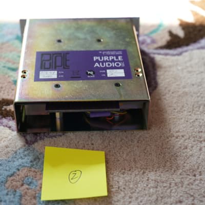 Purple Audio Biz Mk 500 Series Mic Preamp / Line Driver Module 2010s - Purple (2 of 2) image 6