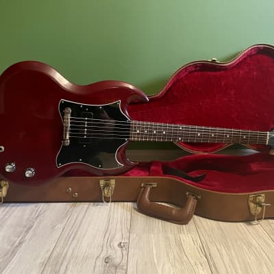 Gibson SG Junior '66 Reissue 2007 PLEK - Dark Cherry / Lindy