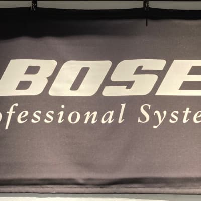 Bose Professional Dealer Banner Sign Display Audio Speakers