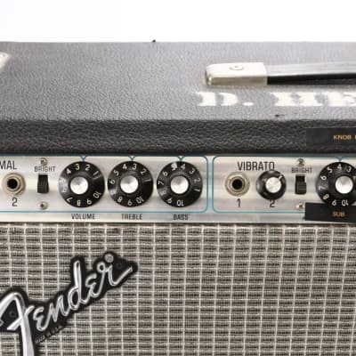 Dumble Modified Fender Vibrolux Reverb 2x10" Tube Combo Amplifier #54481 image 2