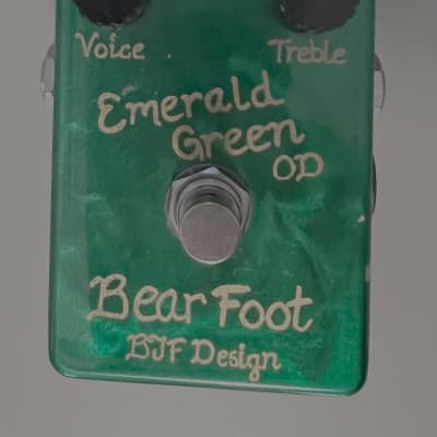 Reverb.com listing, price, conditions, and images for bearfoot-fx-emerald-green-overdrive