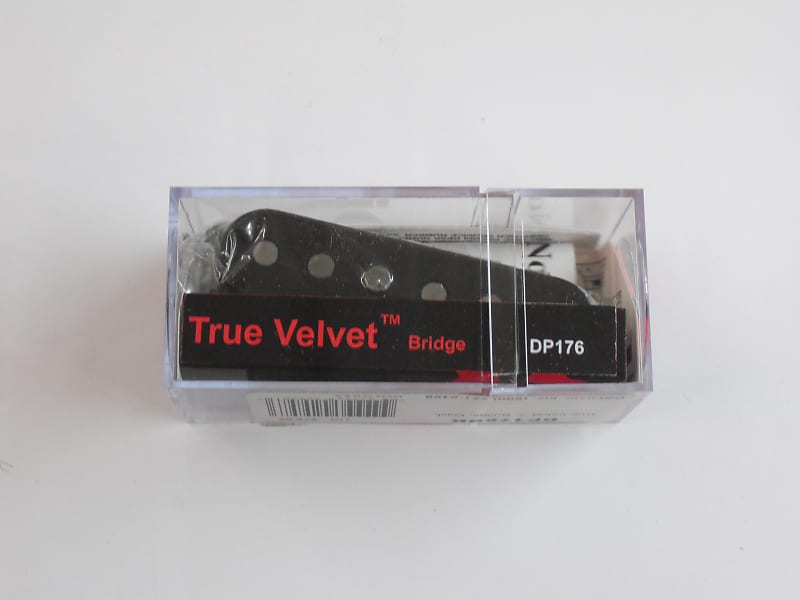DiMarzio True Velvet Single Coil Bridge Pick-up Black DP 176 image 1