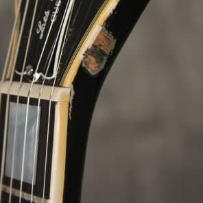 Gibson Les Paul Custom left over tremolo route 1981 Silverburst image 17